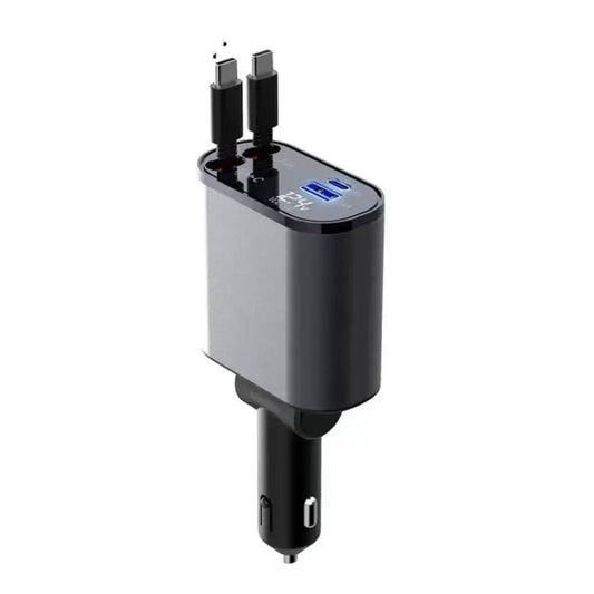 FAST 100W Car Phone Charger Lighter USB And TYPE-C Adapter